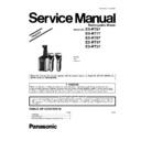 Panasonic ES-RT87-S520, ES-RT77-S520, ES-RT67-S520, ES-RT47-S520, ES-RT37-S520 Service Manual Simplified
