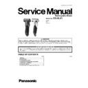 Panasonic ES-SL41A520, ES-SL41R520, ES-SL41S520 Service Manual