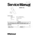 es2021-a3 service manual