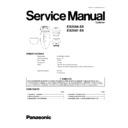 Panasonic ES2044-E8, ES2047-E8 Service Manual