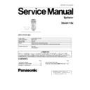 Panasonic ES2047-E2 Service Manual