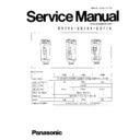 Panasonic ES703, ES704, ES705 Service Manual