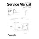 Panasonic ES722, ES723 Service Manual