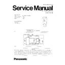 Panasonic ES725 Service Manual