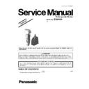 Panasonic ES8109, ES8109S520, ES8109S503 Service Manual Supplement