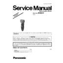 Panasonic ES8241, ES8241S803 Service Manual Simplified