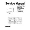 Panasonic F-P08EX Service Manual
