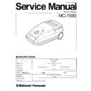 Panasonic MC-7590 Service Manual