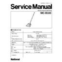 Panasonic MC-B330 Service Manual