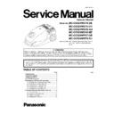 Panasonic MC-CG524WC79-DE, MC-CG524WA76-CH, MC-CG524WG43-AU, MC-CG524WG43-NZ, MC-CG524WP47-GB, MC-CG524WR79-SU Service Manual