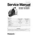 Panasonic MC-E6003, MC-E6003K, MC-E6001, MC-E6001K Service Manual
