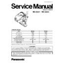 Panasonic MC-E601, MC-E603 Service Manual