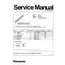 Panasonic MC-E785 Service Manual