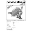 Panasonic MC-E789 Service Manual Simplified