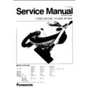 Panasonic MC-E881, MC-E883, MC-E885 Service Manual