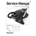 Panasonic MC-E960, MC-E961, MC-E962 Service Manual