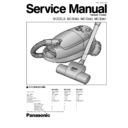 Panasonic MC-E983, MC-E985, MC-E987 Service Manual