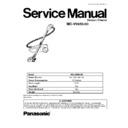 Panasonic MC-V9658-00 Service Manual