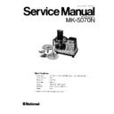 Panasonic MK-5070N Service Manual
