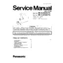 Panasonic MK-ZJ3500KTQ, MK-ZJ2700KTQ Service Manual