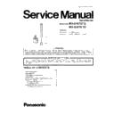 Panasonic MX-S401STQ, MX-S301KTQ Service Manual