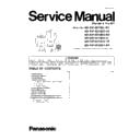 Panasonic MX-SM1031SRA, MX-SM1031SSG, MX-SM1031SSL, MX-SM1031SSN Service Manual