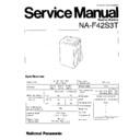 Panasonic NA-F42S3T Service Manual