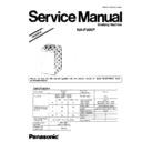 Panasonic NA-F500P Service Manual Simplified