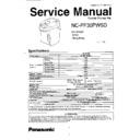 Panasonic NC-PF30PWSD Service Manual