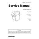 Panasonic NC-PH22WTW, NC-PH30WTW Service Manual