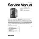 Panasonic NC-ZA1HTQ Service Manual