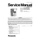 Panasonic NC-ZF1HTQ, NC-DF1WTQ Service Manual