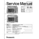 Panasonic NE-1021A, NE-9022C, NE-1051A, NE-9052C Service Manual