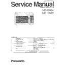Panasonic NE-1056A, NE-1056C Service Manual