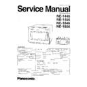 Panasonic NE-1446, NE-1456, NE-1846, NE-1856 Service Manual