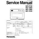 Panasonic NE-2740, NE-1880, NE-1580, NE-1540 Service Manual