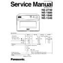 Panasonic NE-2740SPG, NE-1880, NE-1840, NE-1540 Service Manual
