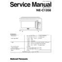 Panasonic NE-C1358 Service Manual