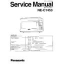 Panasonic NE-C1453 Service Manual