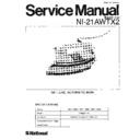 Panasonic NI-21AWTX2 Service Manual
