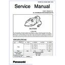 Panasonic NI-U755XR, NI-U555SR, NI-U455SS, NI-U355TS Service Manual