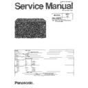 Panasonic NN-5406L Service Manual
