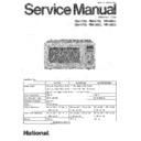 Panasonic NN-7755, NN-6755, NN-6655, NN-5755, NN-5655, NN-5625 Service Manual