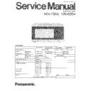 Panasonic NN-7954, NN-6954 Service Manual