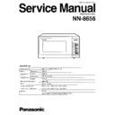 Panasonic NN-8656 Service Manual