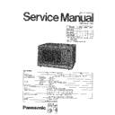 Panasonic NN-9804, NN-9854, NN-9854P Service Manual