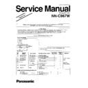 Panasonic NN-C867W Service Manual Supplement