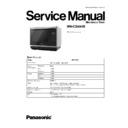 Panasonic NN-CS894BZPE Service Manual