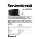 Panasonic NN-GT264MZPE Service Manual
