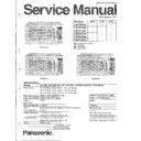 Panasonic NN-S648BA, NN-S658WA, NN-S678BA, NN-S688WA, NN-S698BA, NN-S788WA Service Manual
